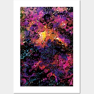 Abstract cosmos Posters and Art